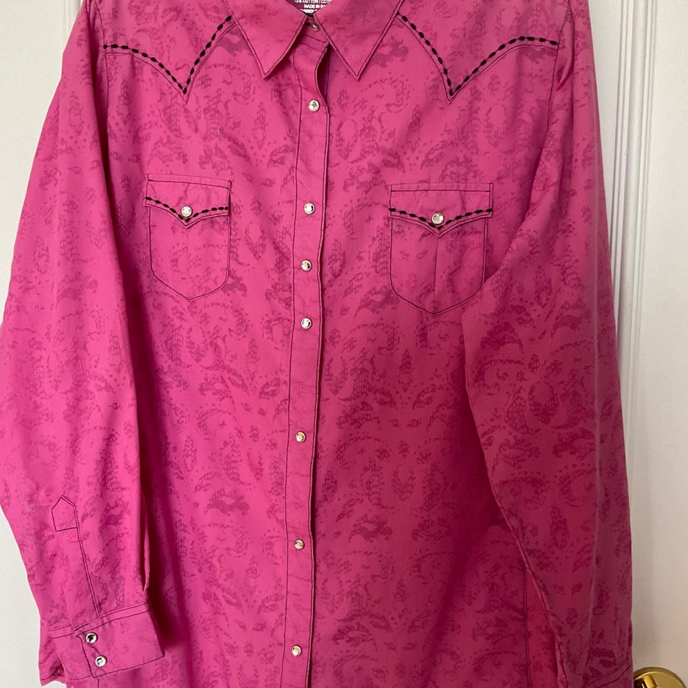 Wrangler Rock 47 Pink Shirt